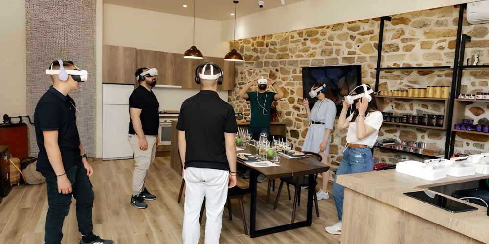 Από την κυψέλη στο βάζο μέσω Virtual Reality στη Χαλκιδική