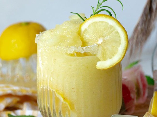 Granita al limone