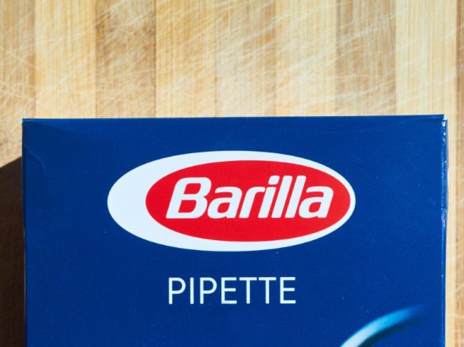 Η Barilla είναι η κορυφαία εταιρεία τροφίμων στον κόσμο από άποψη φήμης