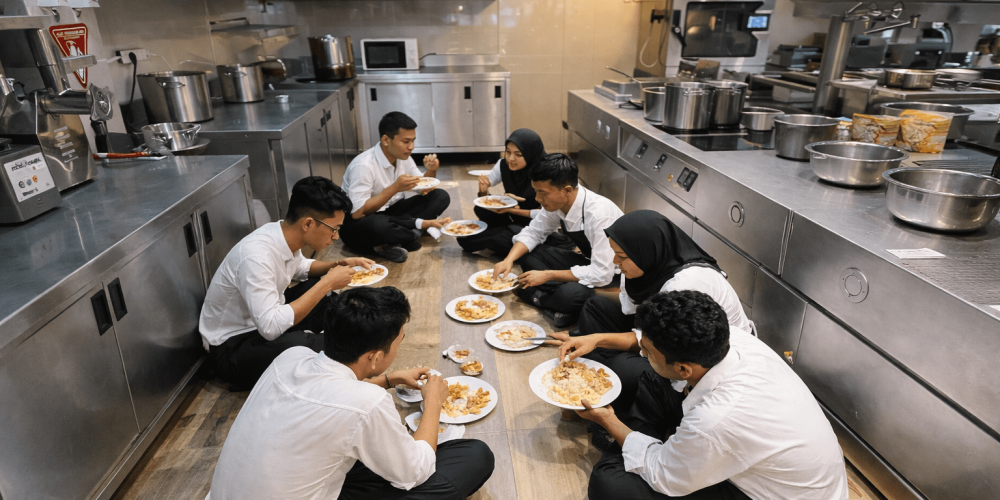 Η καθημερινότητα σε μια επαγγελματική κουζίνα