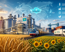 Το Καζακστάν χτίζει έναν περιφερειακό κόμβο επεξεργασίας τροφίμων