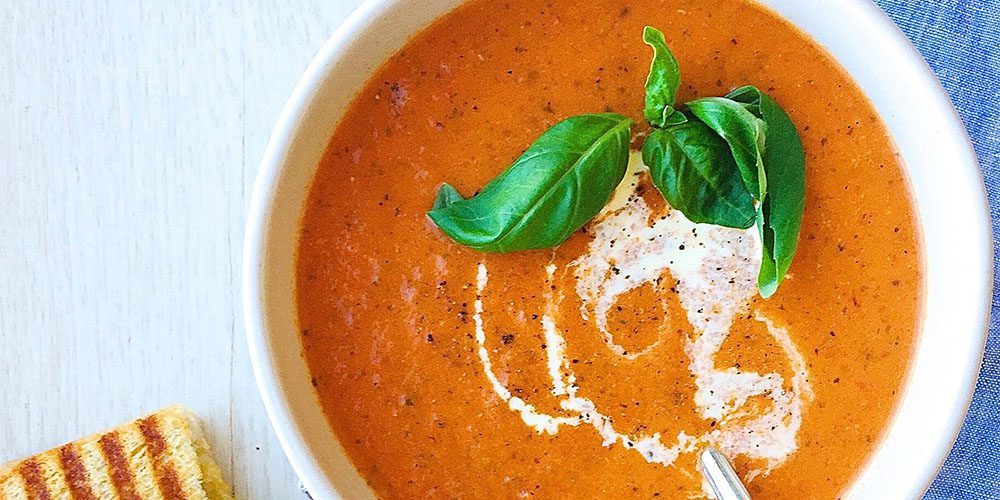 Κρεμώδης σούπα ντομάτας