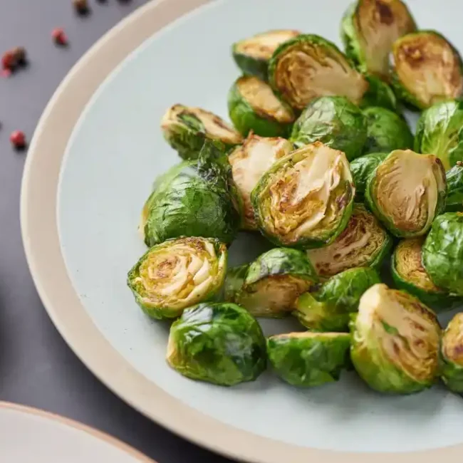 Λαχανάκια Βρυξελλών στο air fryer