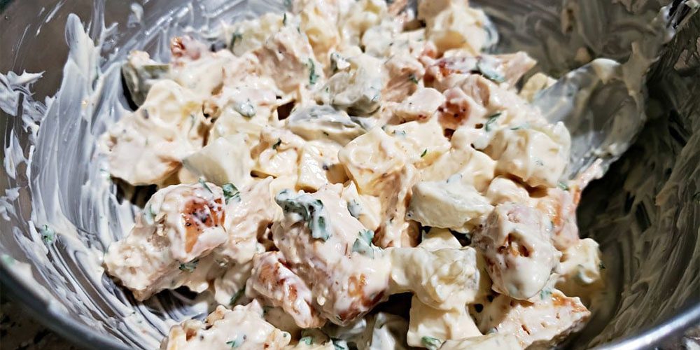 Σαλάτα με κοτόπουλο (Ινδική σαλάτα)