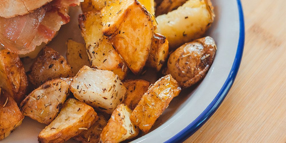 Τραγανές πατάτες φούρνου