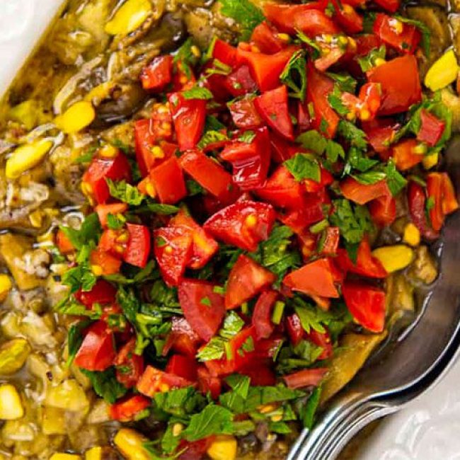 Ανατολίτικη μελιτζανοσαλάτα